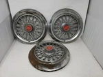 Vintage Namsco 14" Rat Rod Hubcaps Faux Spokes. Fixed Price $14.99.