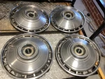 Chevrolet 1964 Chevy Corvair Monza 13 Hub Caps Wheel Covers Set Of. Fixed Price $99.95.