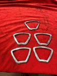 1977-1985 Oldsmobile Cutlass 442 Gm Rally Wheel Stainless Trim Inserts. Fixed Price $29.99.