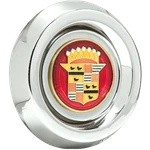 Wheel Vintiques 1035R Chrome 6" Cadillac Center Cap Each. Fixed Price $122.27.