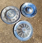 Lot Of Vintage Dodge Plymouth American Motors Hubcaps. Fixed Price $52.00.