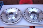 Vintage Pair 14 Inch Spinner Wheelcovers# 5004, 67 Pontiac,no Emblems. Fixed Price $33.12.