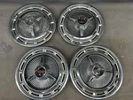 1965 1966 Chevy Impala 14" Wheel Covers Super Sport Spinners. Fixed Price $196.65.