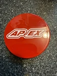 (1) New BC-862 Apex Red Wheel Center Cap. Fixed Price $20.00.