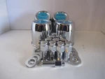 4 Steel Chrome Cragar Caps 3 1/8" For 5 Lug Sst Wheel W/ 20 7/16 Nuts. Fixed Price $89.99.