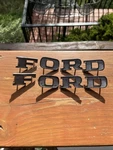 1967-1972 Ford Truck Hood Lettter Emblems Original. Fixed Price $40.00.