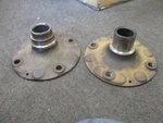 Used Genuine Porsche 914-4 Early Special Wheel Hubs Very Rare 5 Lug Potential. Fixed Price $395.00.