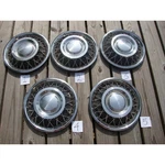 Vintage Wire Wheel Hub Cap 13IN Rotunda (5) Set 60-65 Pt# C4OZ-1130-T. Fixed Price $475.99.