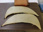 Nos Oem Foxcraft 1966 Ford Galaxie 500 Fender Skirts Stainless Steel. Fixed Price $179.00.