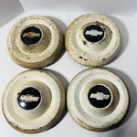 Chevy Apache 1955-56 Truck Dog Dish Bowl Hubcap (4) Driver Slum Caps. Fixed Price $249.99.