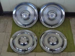 Oldsmobile 15" Set 1954 1955 Wheel Covers. Fixed Price $179.95.