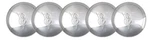 1934 Ford V8 Premium Hubcap Set 5 Pcs 40-1130-SS. Fixed Price $119.00.
