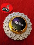 X1 Ultra Silver Mesh Snap On Wheel Center Cap Gold Hex GMC-50-01 89-9063 #93. Fixed Price $103.99.