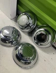 (4) Oem Dodge Charger Police Pursuit Chrome Center Caps For 18 Steel Wheel. Fixed Price $130.00.