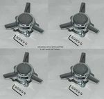 American Racing 2-1/4" Or 2-1/8" Spacing Spinner Tribar Wheel Rim Center Caps. Fixed Price $129.95.