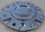Dakar Wheels Chrome Custom Center Caps # CAP-458 / LG0608-58. Fixed Price $59.95.