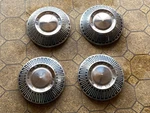 Ford 65-66 Dog Dish Hub Caps 10 1/2" Galaxie 500 Bronco Set (4) Poverty Oem. Fixed Price $199.95.