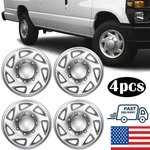 Set Of 4 Ford Truck Van 16" Full Wheel Covers Caps Fits Steel Rim Hubs. Fixed Price $68.99.