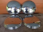 Nos 1955-1963 Buick Dog Dish 11" Set Of 4 Poverty. Fixed Price $374.99.