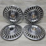 Set Of Vintage Pontiac Pmd 14" Hubcaps Wheel Covers Automobilia Gm 1967-1968. Fixed Price $39.99.