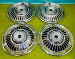 Chevrolet Chevelle Malibu 14" Wheel Centers 1964 (4). Fixed Price $124.99.