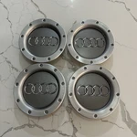 (4X) 1997-2011 Audi Wheel Center Caps For A4 A6 S6 A8 Tt 8D0601165K Grey Chrome. Fixed Price $98.00.