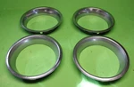 Used Gm 1967 - 1974 Camaro Nova Gto Chevelle Ss 14 X Rally Wheel Trim Rings. Fixed Price $70.00.