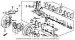 Genuine Honda Bearing Assembly Rear Hub Unit (abs) (ntn) 42200-SM4-J51. Fixed Price $221.59.