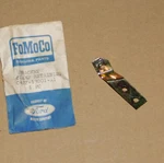 1964 Ford Galaxie, Custom, Xl Right Headlight Door Retainer Bracket - Nos. Fixed Price $11.50.