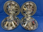 Vintage Set Of 1964 Pontiac 14" Hubcaps Gto Lemans Tempest. Fixed Price $59.99.