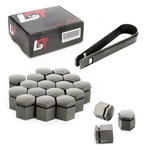 20X Wheel Bolt Caps Gray 17 Mm For Mercedes Car. Fixed Price $25.61.