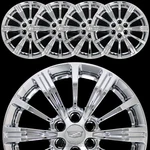 4 Fits Cadillac XT5 2017-2019 Chrome 18" Wheel Skins Hub Caps Alloy Rim Covers. Fixed Price $109.99.
