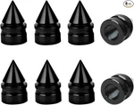 Car Tire Valve Caps, 8 Pack Spike Aluminium Alloy Auto Air Pressu Color: Black. Fixed Price $10.99.