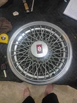 Oldsmobile Vintageninety Eight Wire Type Hubcap Wheel Cover Near Mint Oem 15". Fixed Price $84.99.