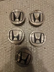 Oem Used Set Honda Civic Machined Center Caps 2.25" 44732S50N900. Fixed Price $22.50.
