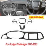 Shifter Panel Cover Steering Wheel Design Trim Stickers For Dodge Challenger 15+. Fixed Price $54.81.