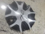 Cx Black & Machined Wheel Center Hub Cap 6" Diameter Bolt On 323L160-BAL. Fixed Price $45.00.