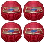 New Trim Parts Spinner Wheel Cover Emblem Set For 1954-58 Chevy 150 210 Bel Air. Fixed Price $121.99.