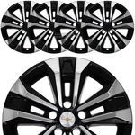 For Chevrolet Equinox Lt 25-26 Black Chrome 17" Wheel Skins Hub Caps Rim Covers. Fixed Price $134.99.