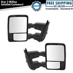 Trail Ridge Tow Mirror Manual Chrome Pair Set 99-10 Ford Sd Pickup Suv. Fixed Price $217.68.