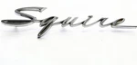 1962 Ford "squire" Script Emblem, C2DB16098. Fixed Price $50.00.