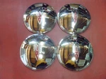 Vintage Nos 1941-42 Oldsmobile 90 Series Dog Dish Poverty Hubcaps Wheel Covers. Fixed Price $700.00.