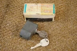 Nos 78 79 80 Corvette Spare Tire Tub Lock W/ Keys 3912416 Stamp 1963-81. Fixed Price $249.99.