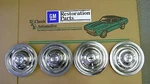 1966 1967 Rally Wheel Center Flat Caps 4PC Hub Ornament Gm Licensed Oe Style. Fixed Price $148.95.