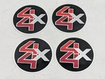 Vintage Nos Chevy & Gmc 4X4 Metal Center Cap Emblem 2-5/8" Oem Badge Lot Of. Fixed Price $44.95.