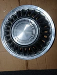 One 1967 1968 Ford Thunderbird 15" Hubcaps Wheel Covers Oem Used. Fixed Price $25.00.