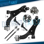 Front Lower Control Arms Wheel Bearings Hub Kit For 2010 - 2017 Equinox Terrain. Fixed Price $209.96.