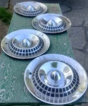 1959 Mopar 1829629 Hubcap Set Of 4 Dodge Lancer Mayfair Royal Kingsway 15". Fixed Price $232.00.