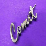 BIN23 Used 1965 Ford Mercury Comet Script Emblem Name C5GB-16604-A Oem 5514. Fixed Price $14.99.