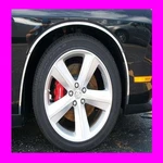 Oldsmobile Chrome Wheel Well Fender Trim Molding 4PC W/5YR Wrnty. Fixed Price $34.40.